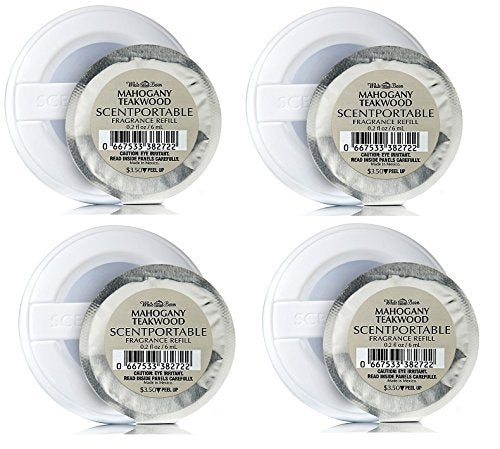Bath & Body Works disque recharge Mahogany Teakwood devant pour diffusion continue