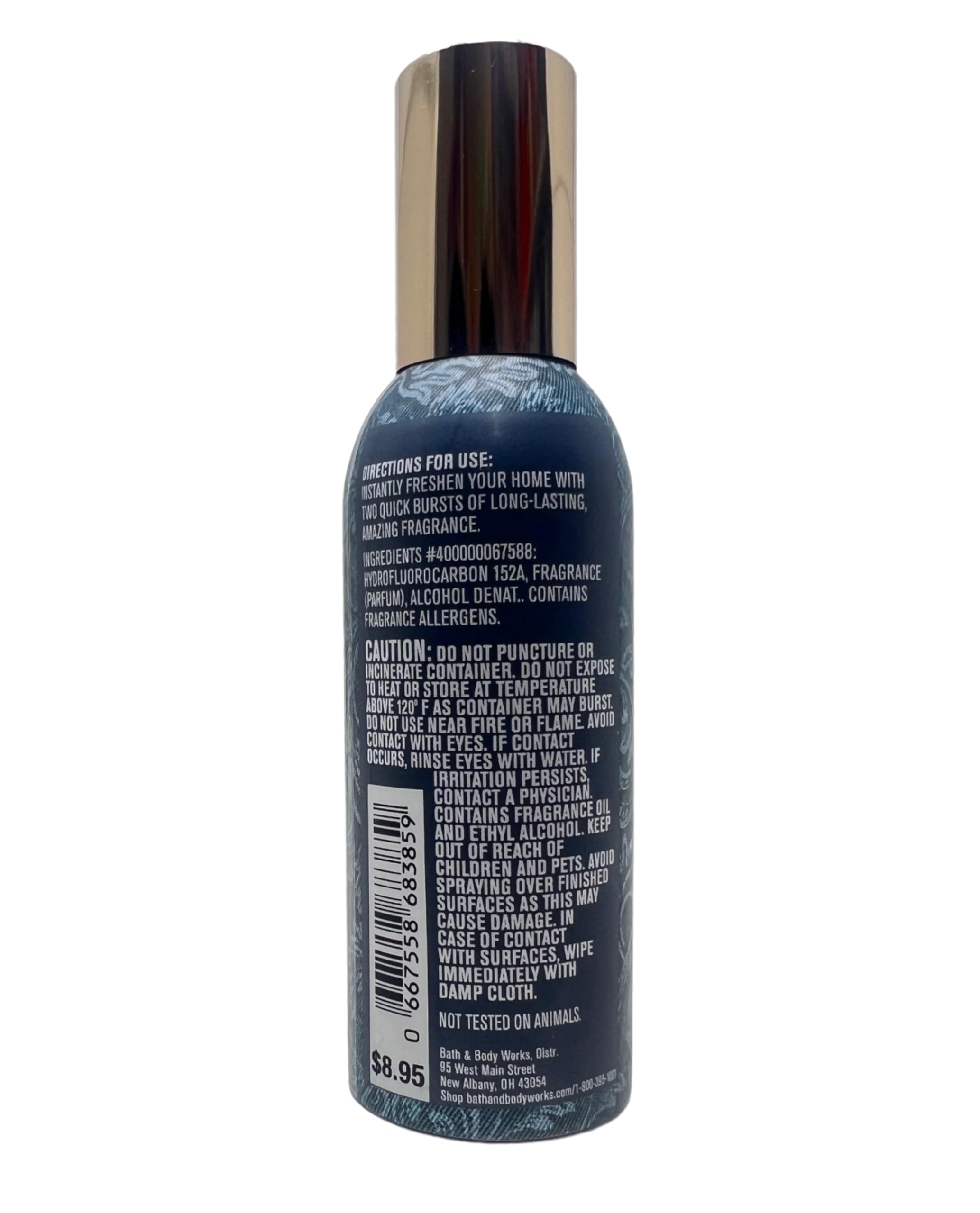 Bath and Body Works Flannel gros plan sur spray montrant la texture et facilité d'utilisation