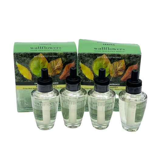 Bath & Body Works ampoule Leaves gros plan révélant texture et bouchon sûr