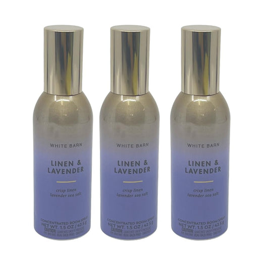 Bath & Body Works packaging frontal montrant le pack de trois pour une fraîcheur instantanée