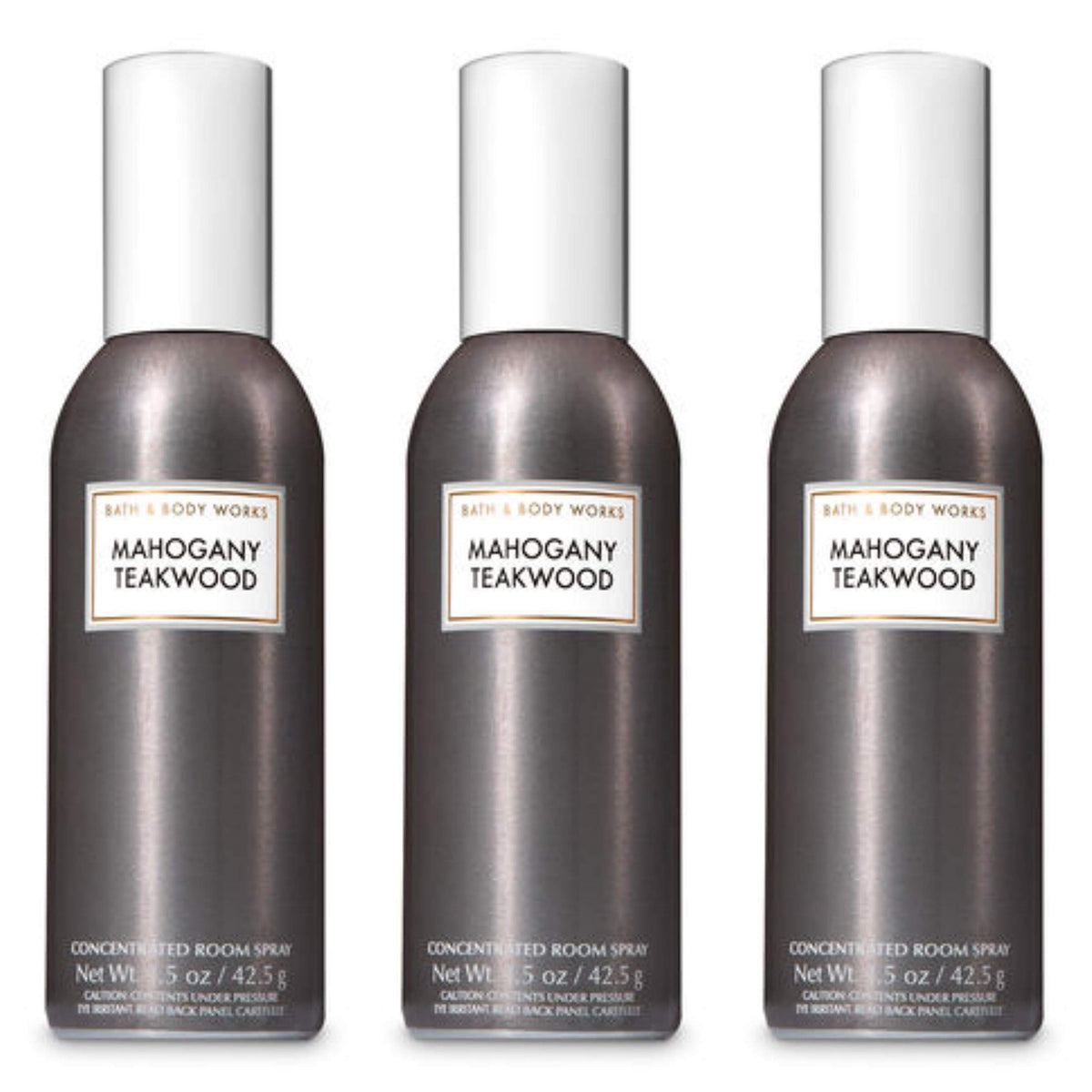 Bath & Body Works flacon Mahogany Teakwood en avant, parfum bois chaleureux