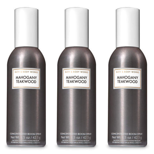 Bath & Body Works flacon Mahogany Teakwood en avant, parfum bois chaleureux