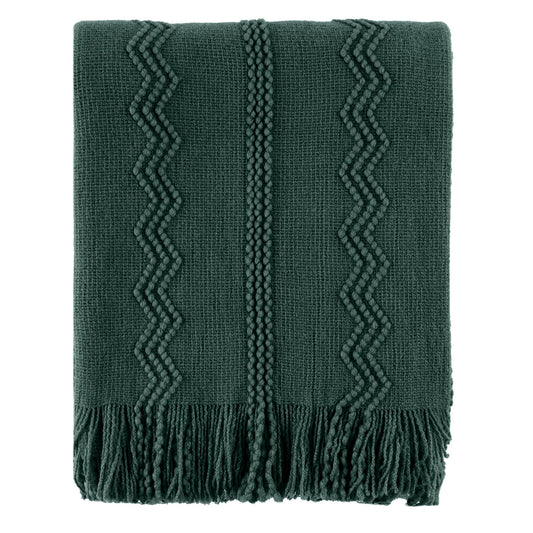 BATTILO HOME plaid sur canapé recto effet chaleureux et décoratif