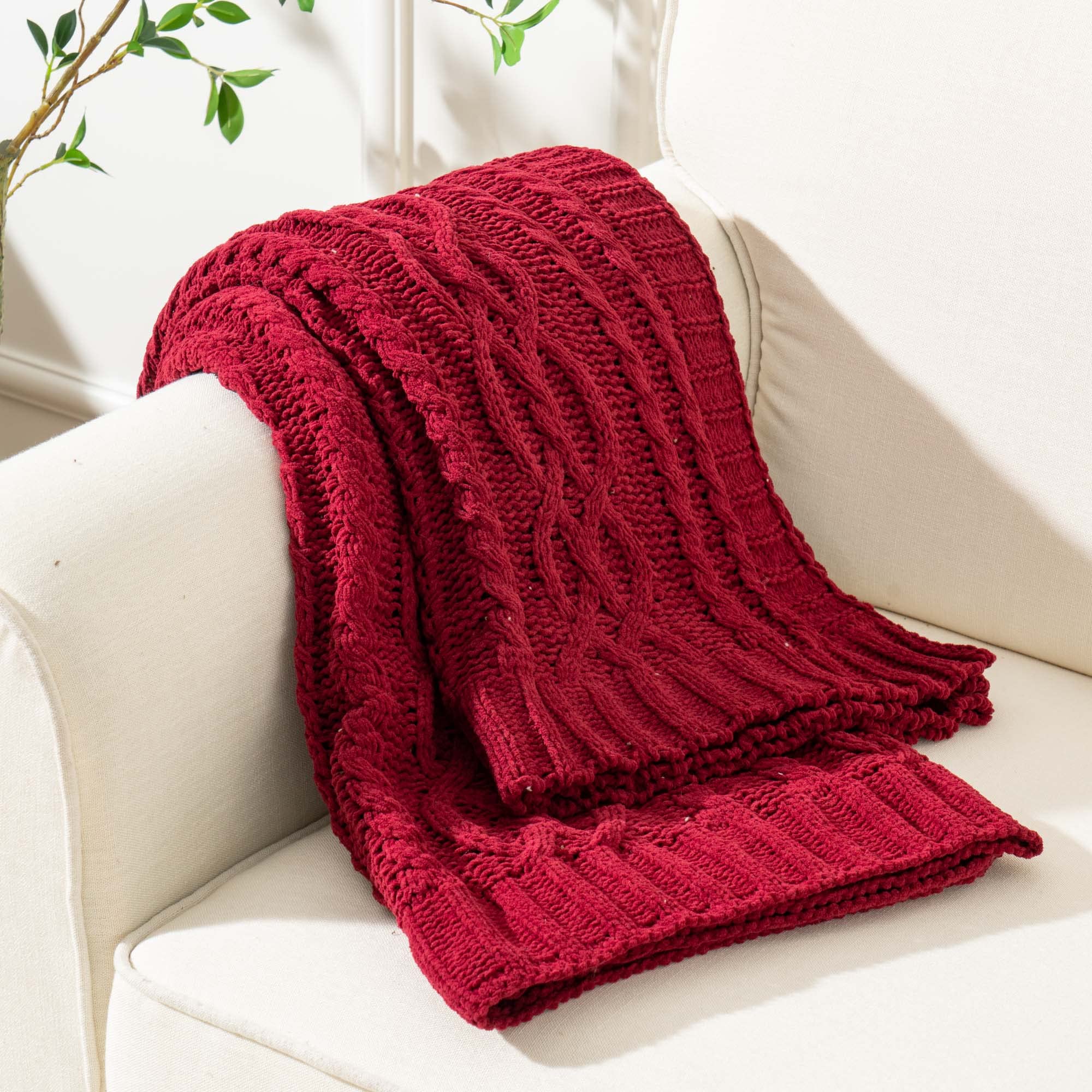 BATTILO HOME plaid sur lit, crée une atmosphère chaleureuse de chambre