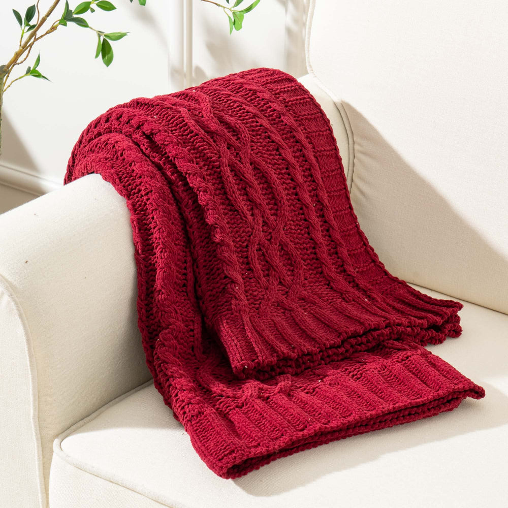 BATTILO HOME plaid sur lit, crée une atmosphère chaleureuse de chambre