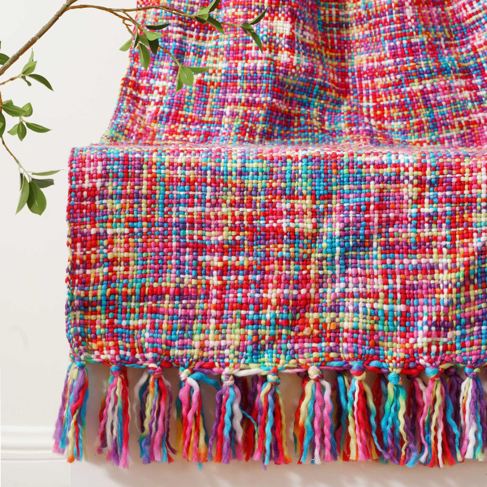BATTILO HOME plaid utilisé en extérieur sur pelouse pour moments conviviaux
