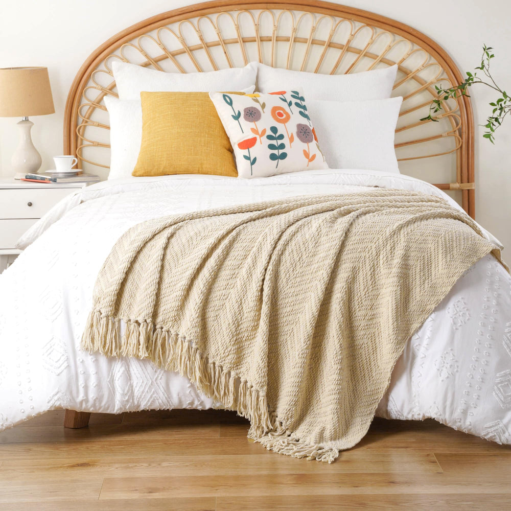 BATTILO HOME gros plan texture chenille montrant douceur agréable