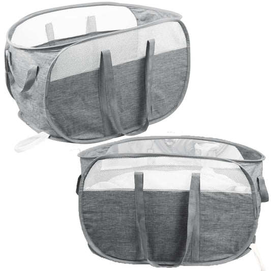 BATTOO panier face avant pliable montrant le design et la grande ouverture utile