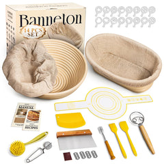 BAVIFY banneton avant packaging montrant finition naturelle et utilité esthétique