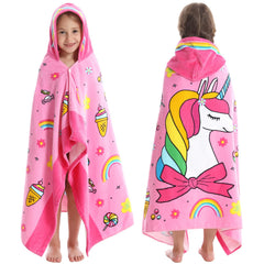 Bavilk poncho face avant montrant coupe et capuche, confort immédiat