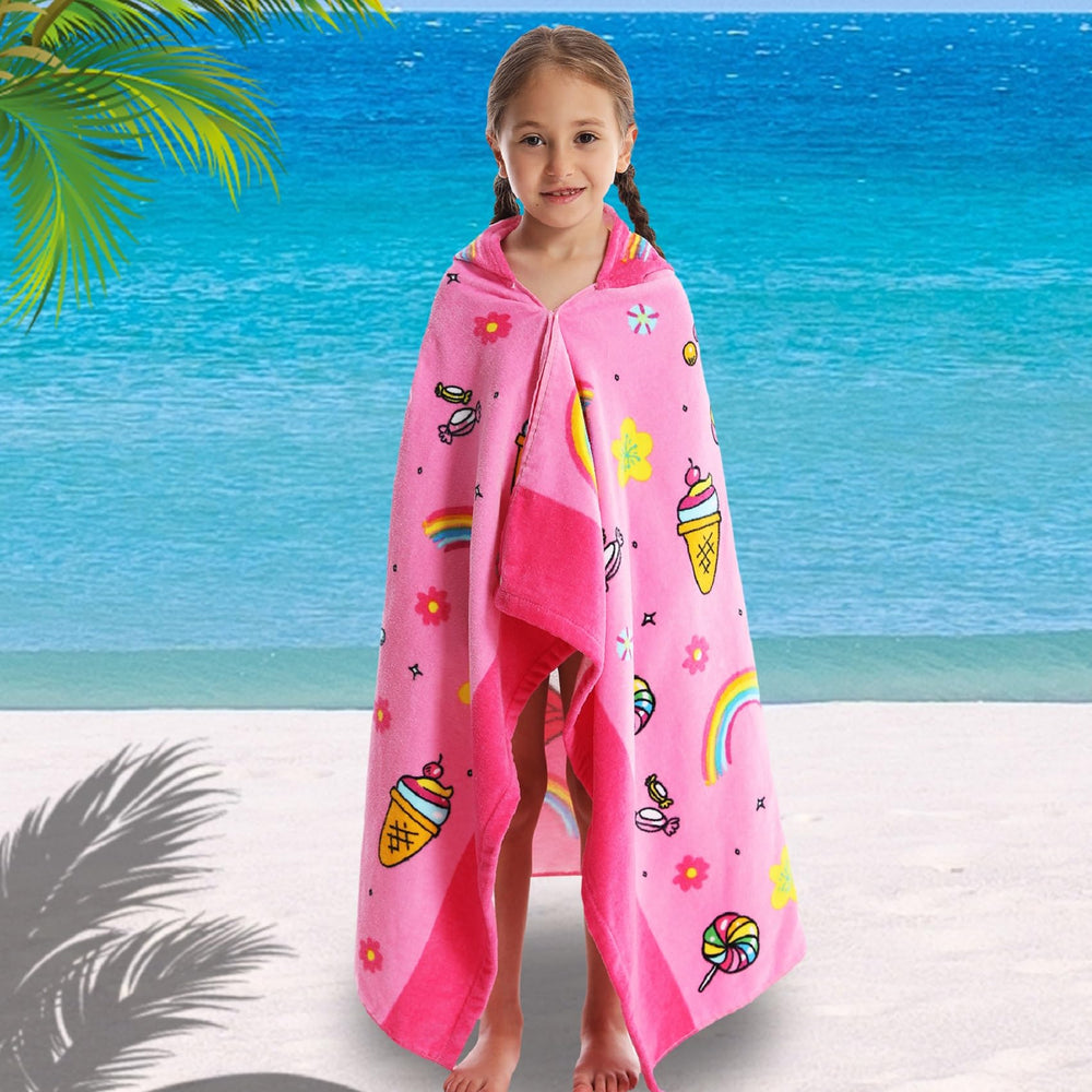Bavilk motif cartoon imprimé, style neutre et attrayant pour enfants