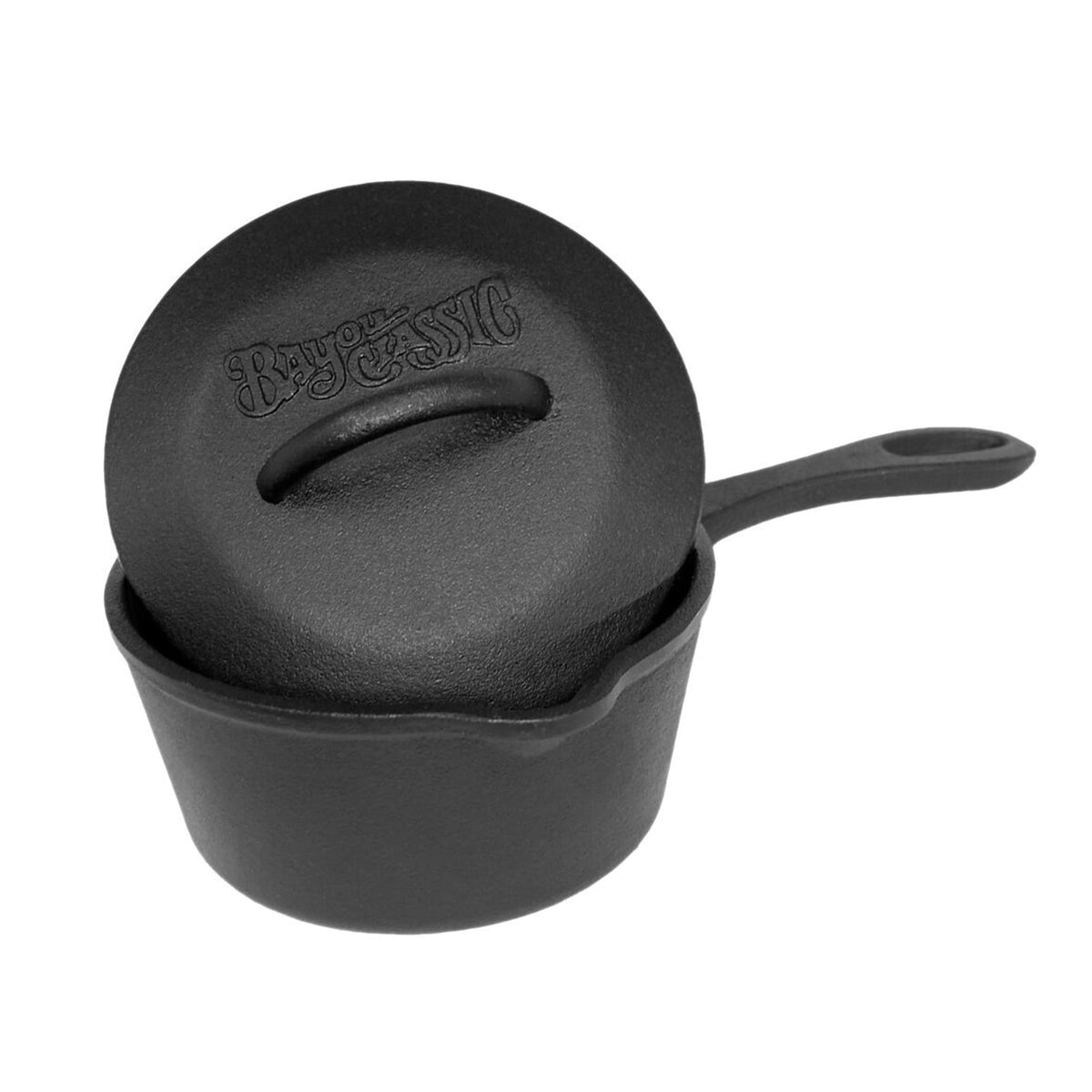 Bayou Classic cocotte face rouge montrant la silhouette compacte et pratique