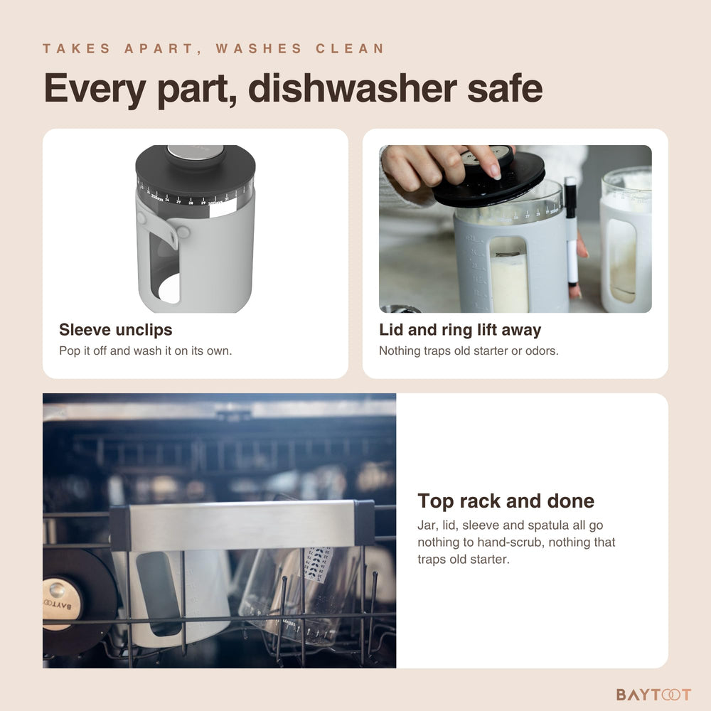 Baytoot repère journalier sur couvercle pour suivi simple des repas