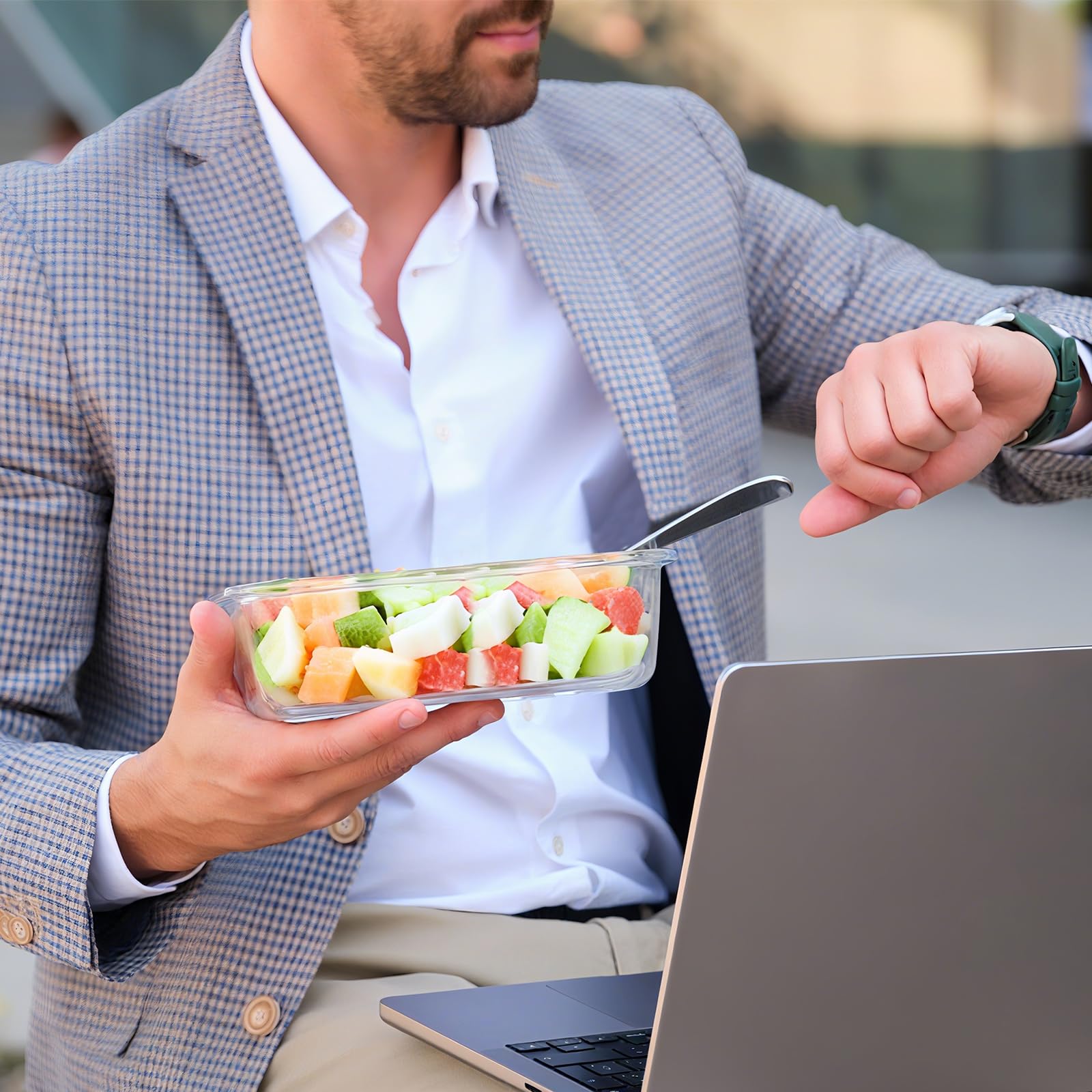 BAYZZ comparaison taille main montrant portion et ergonomie