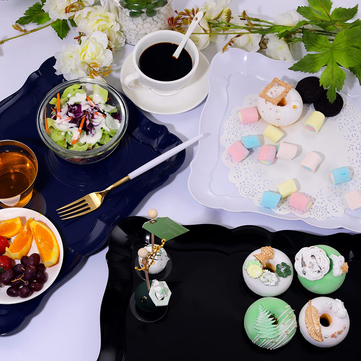 BBG plateau près d'un mètre-ruban, visualisation claire de la taille