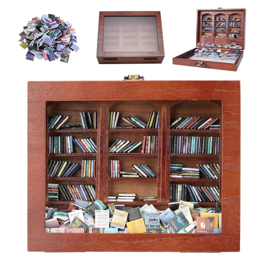 BBVCX étagère mini-bibliothèque face, charme décoratif apaisant