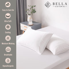 BC BELLA COTERIE gros plan du tissu, texture soyeuse et respirante