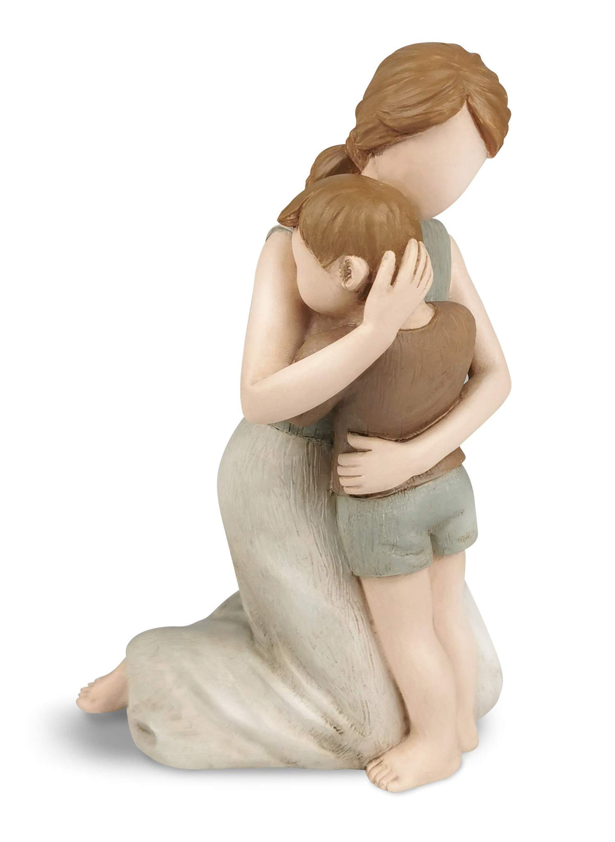 BC BINGO CASTLE statuette mère et fils vue de face, symbolise l'amour