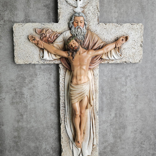 BC BUILDCLASSIC crucifix profil avec reliefs visibles, accentue finesse sculpturale et durabilité