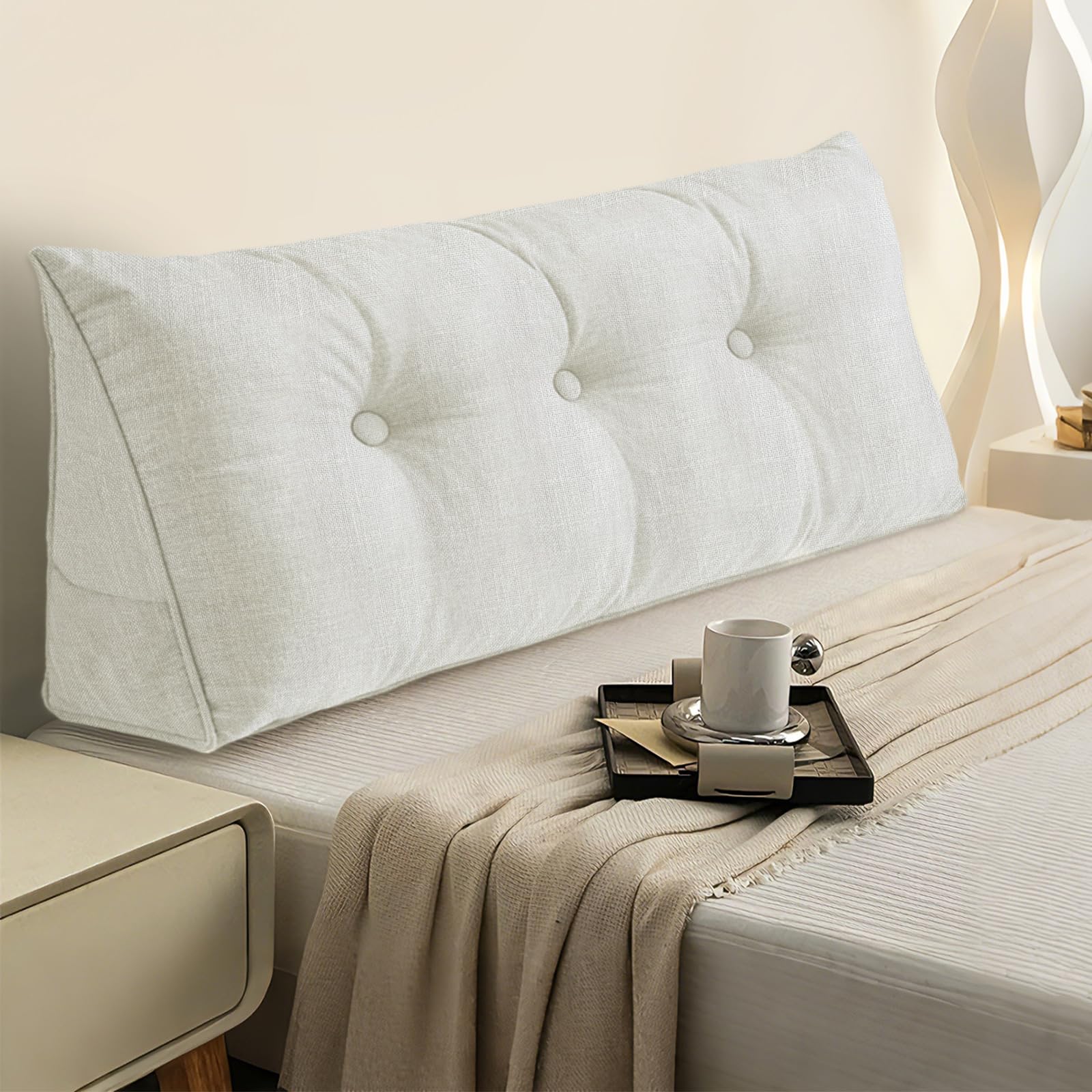Bcareself face avant du coussin Twin, maintien confortable pour lecture