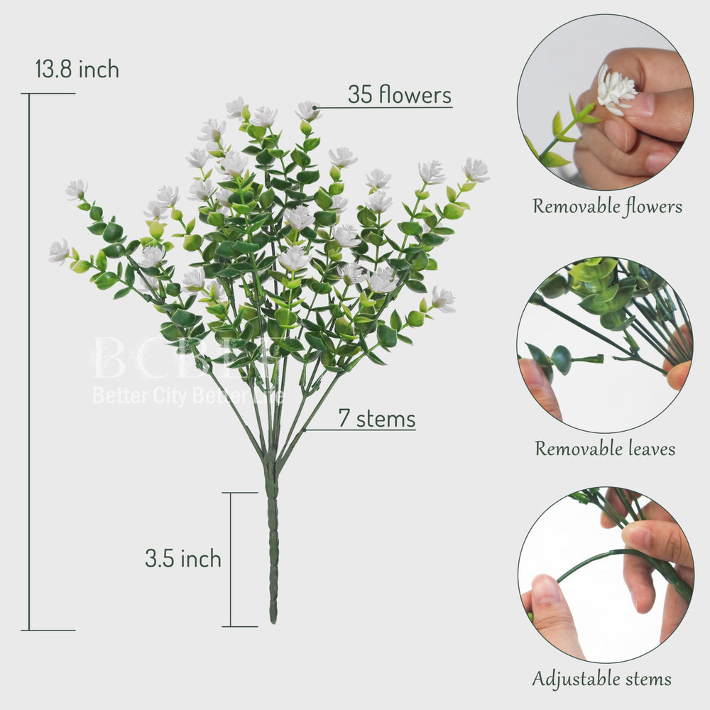 BCBLF gros plan pétales blancs montrant texture naturelle et réalisme