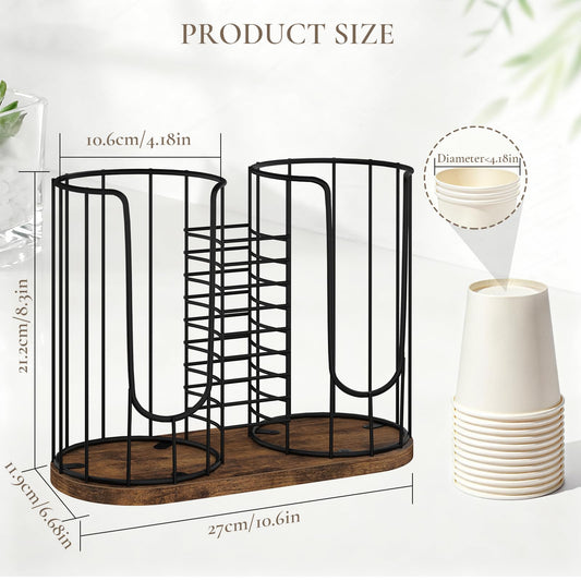 BCOZLUX angle profil métal et base bois pour stabilité et style ferme