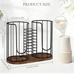 BCOZLUX angle profil métal et base bois pour stabilité et style ferme