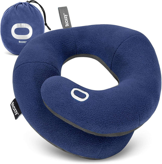 BCOZZY vue avant du coussin montrant soutien double et confort