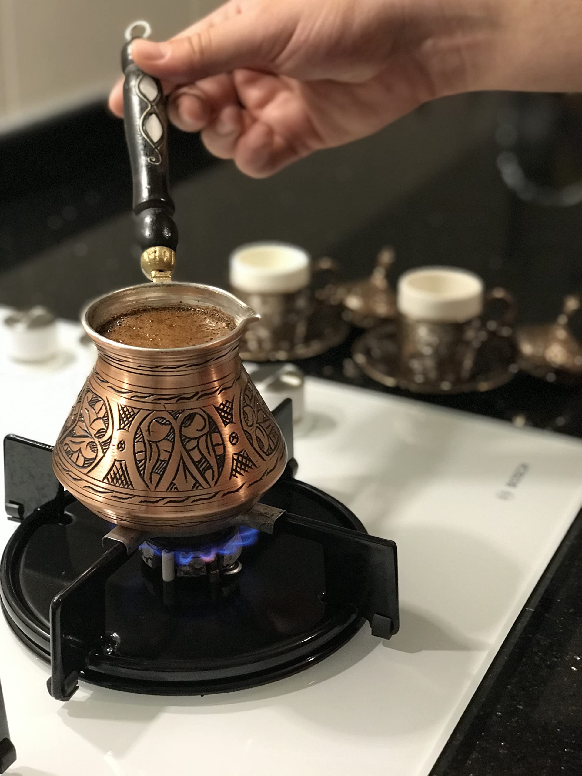 BCS cezve coffret cadeau prêt à offrir, idéal pour cadeaux d'hôtes