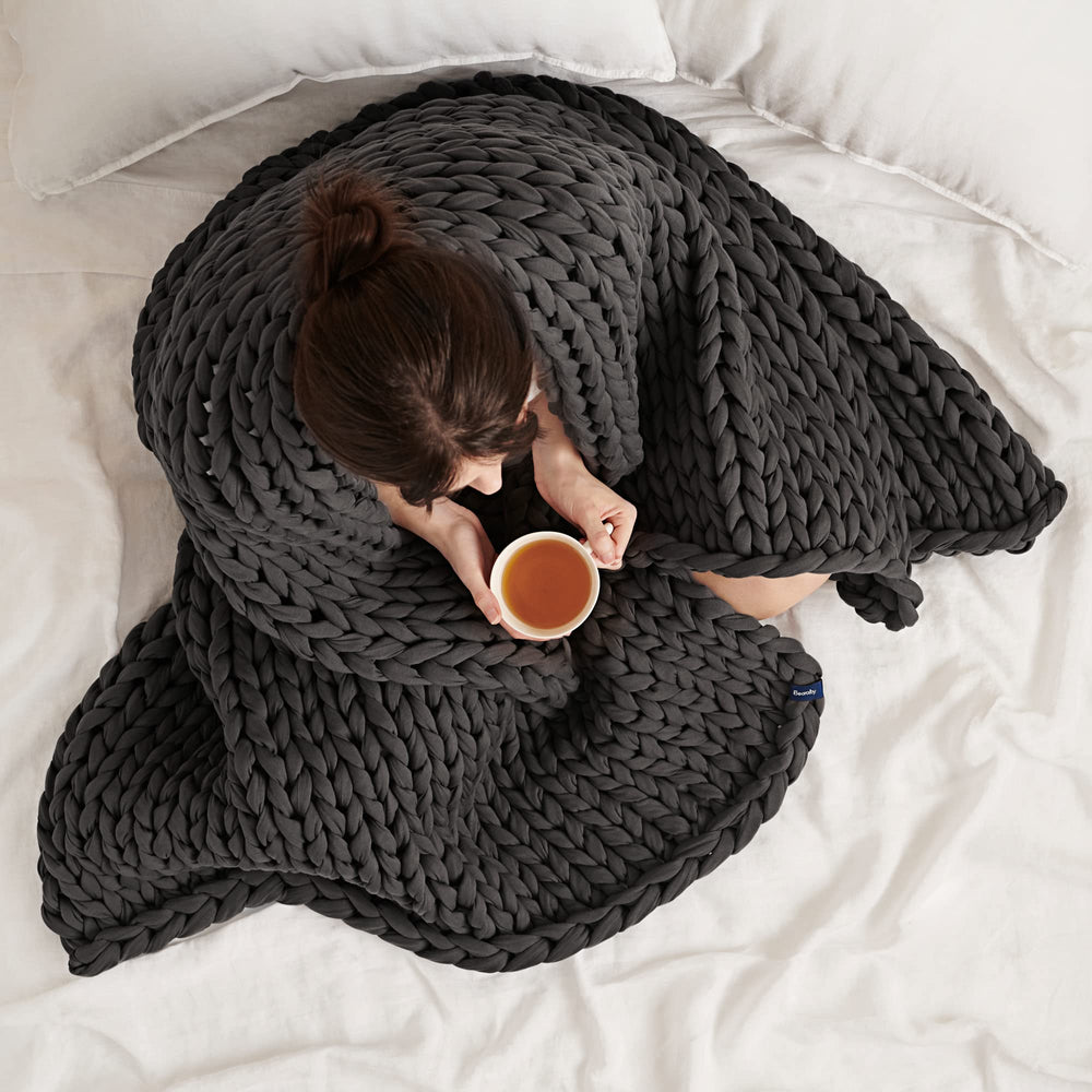 Bearaby Napper plis et matière révélant douceur et maintien uniforme