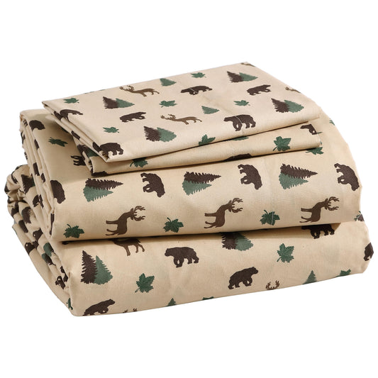 Beatrice Home Fashions vue avant de l’ensemble Cozy Cabin apportant ambiance rustique