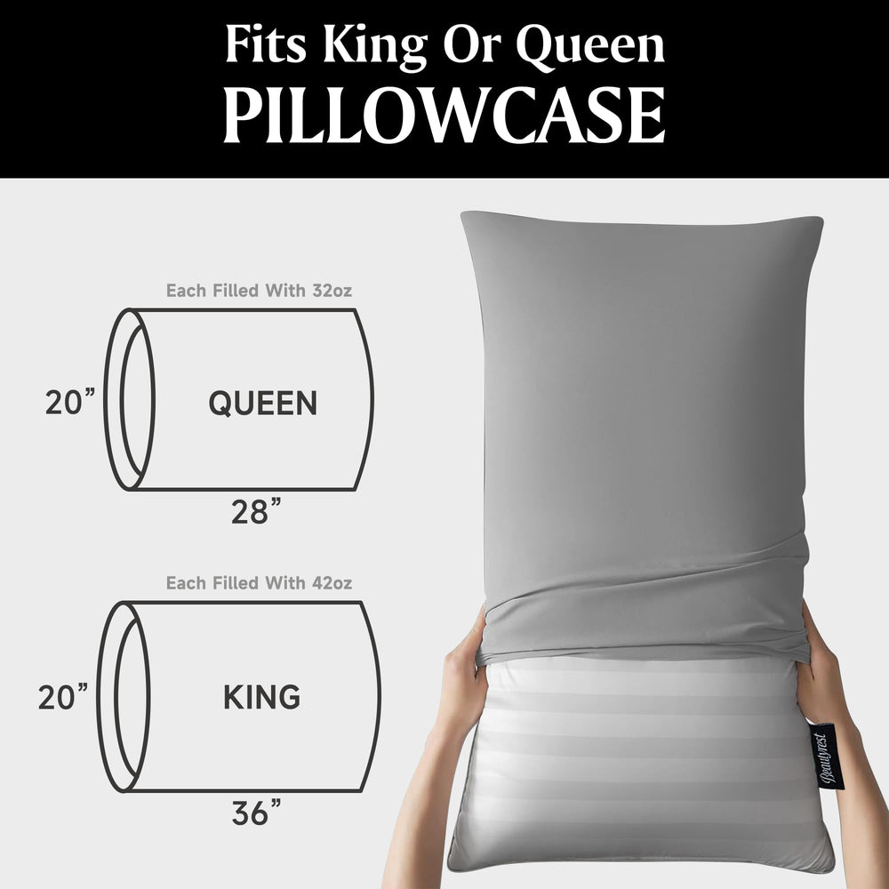 Beautyrest comparaison d'échelle King 20x36 pouces pour visualiser taille