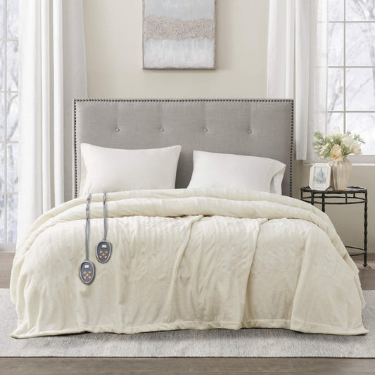Beautyrest couverture chauffante King emballage présentant sécurité et taille