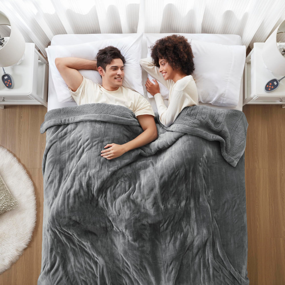 Beautyrest microplush gros plan, texture douce et chaleureuse pour confort