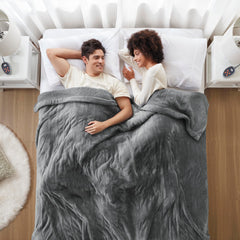 Beautyrest microplush gros plan, texture douce et chaleureuse pour confort