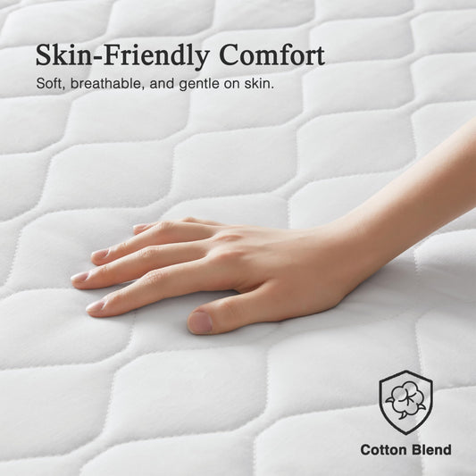 Beautyrest gros plan matelassage doux offrant confort et répartition chaleur