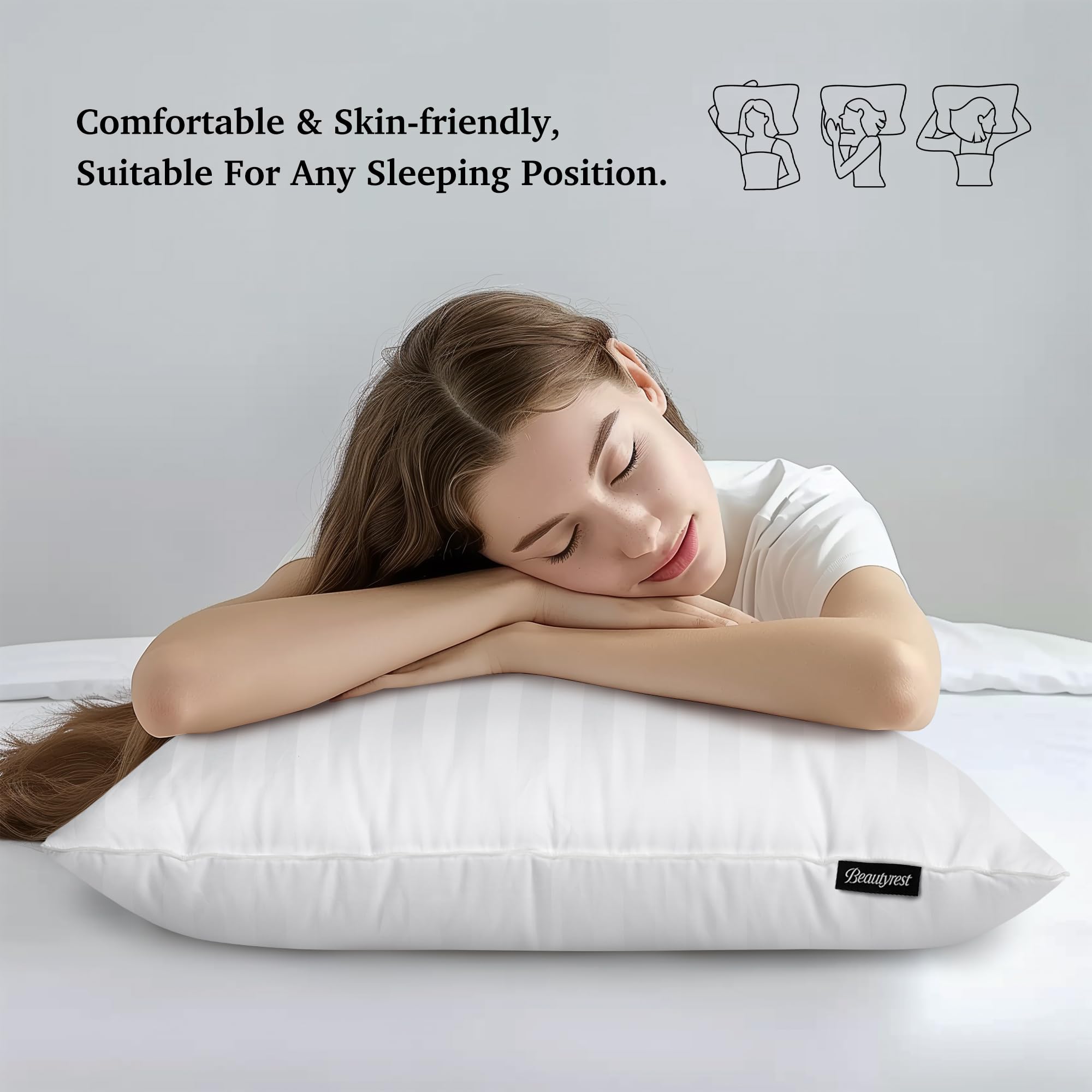 Beautyrest gonflant détail remplissage montrant soutien uniforme