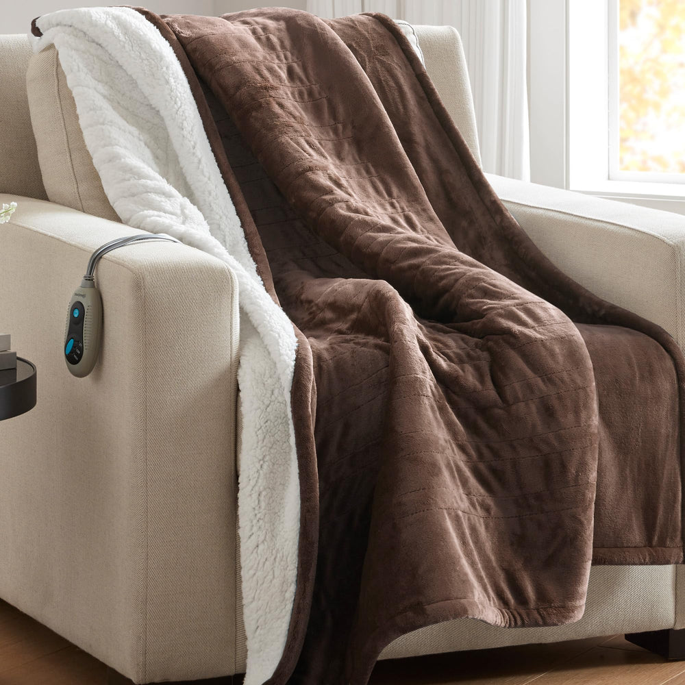 Beautyrest face microfibre douce montrant confort et chaleur ciblée