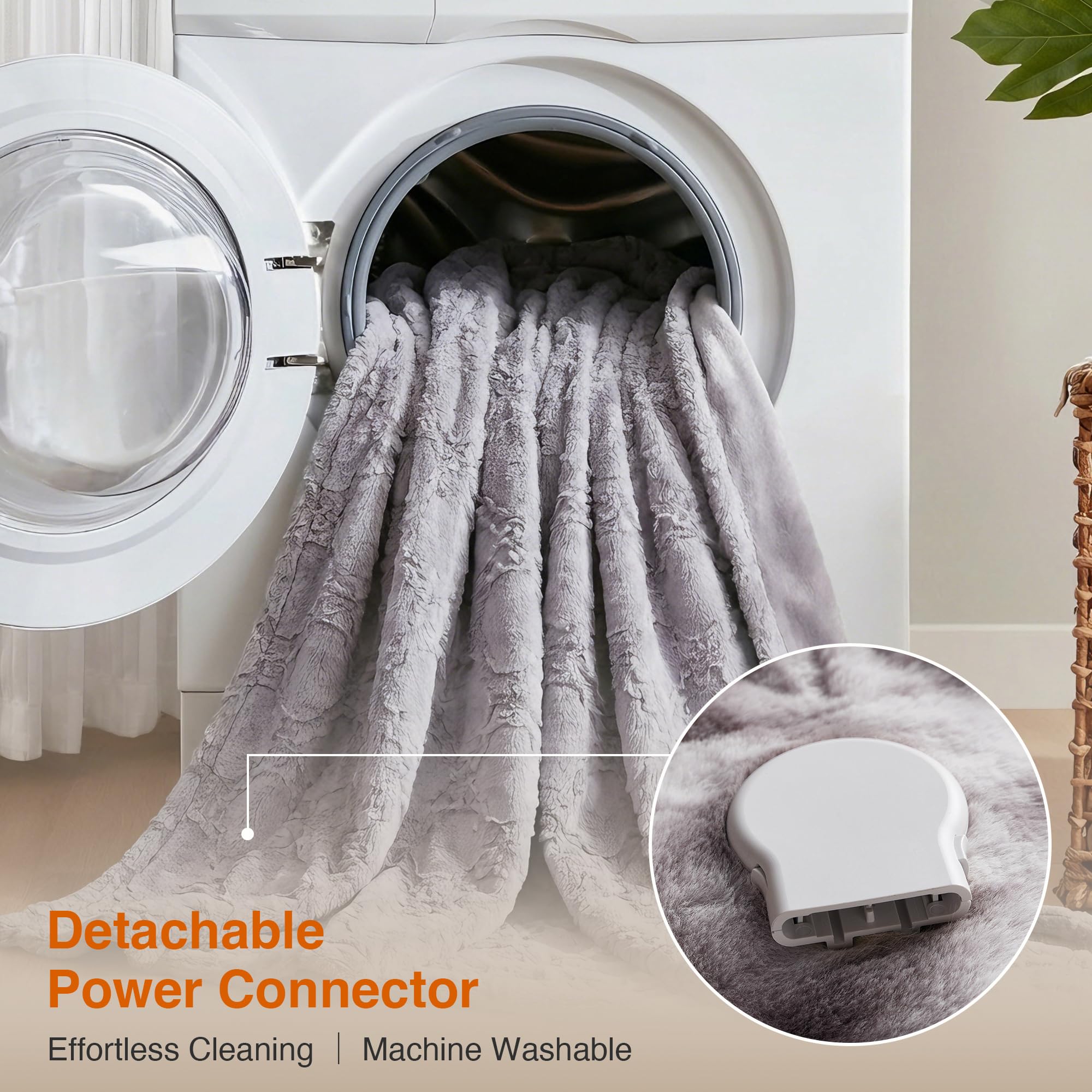 Beautyrest plaid en usage sur canapé apportant chaleur réconfortante