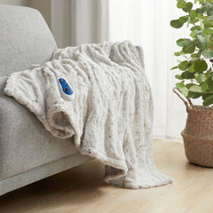 Beautyrest revers mink montrant douceur et confort doublé luxe