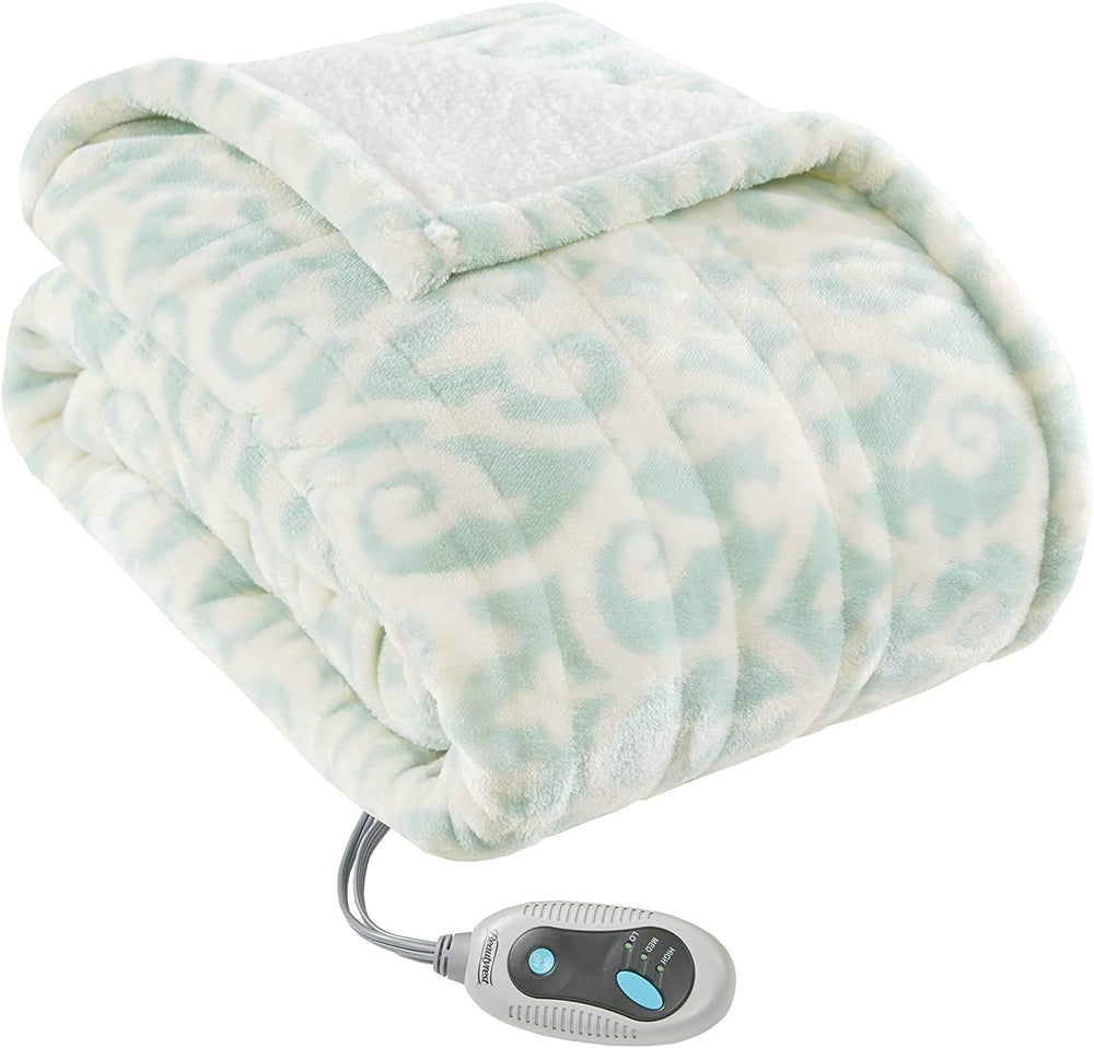 Beautyrest poncho face avant montrant coupe et confort