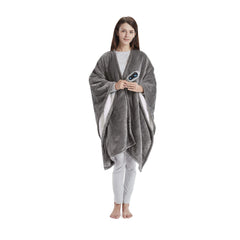 Beautyrest poncho face avant montrant chaleur et confort instantané