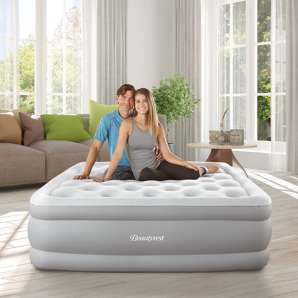 Beautyrest Skyrise Full pompe externe électrique en action pour gonflage rapide