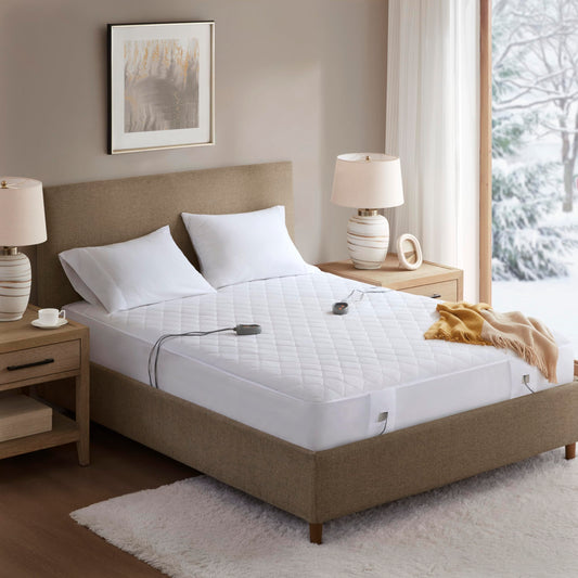 Beautyrest surmatelas matelassé montrant confort et chaleur sécurisée