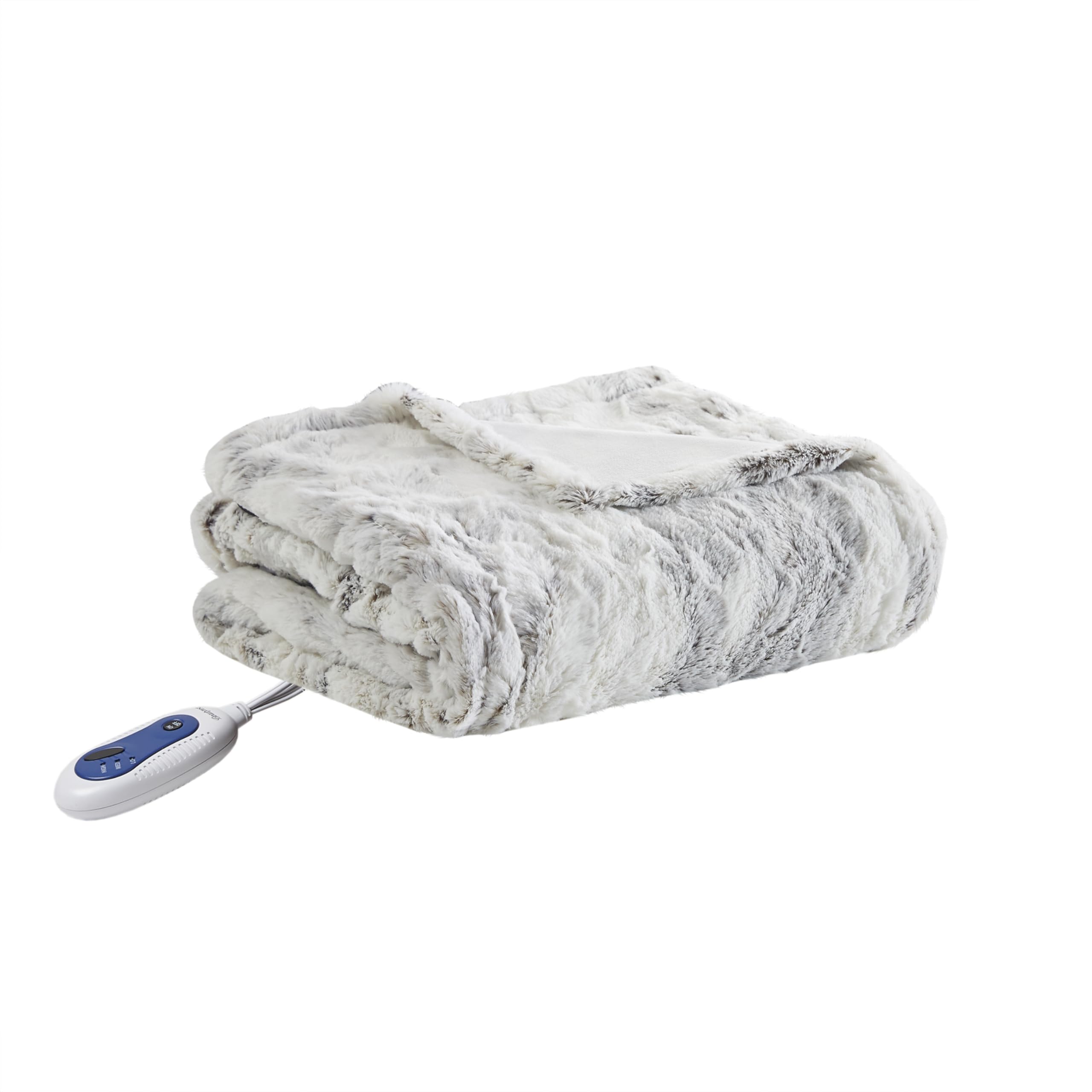 Plaid Beautyrest Zuri Natural Marble posé, chaleur et style immédiats
