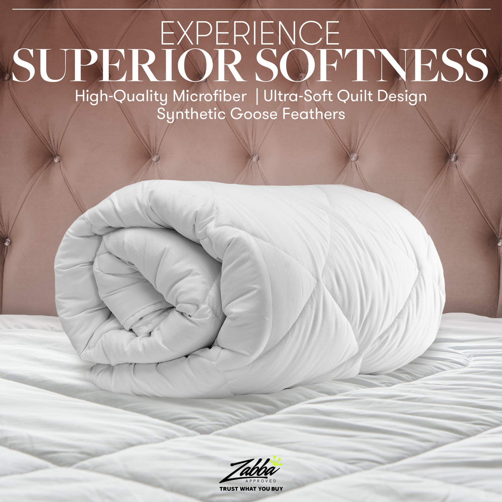 Beckham Luxury Linens détail ourlets box-stitched garantissant maintien du garnissage