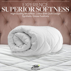 Beckham Luxury Linens détail ourlets box-stitched garantissant maintien du garnissage