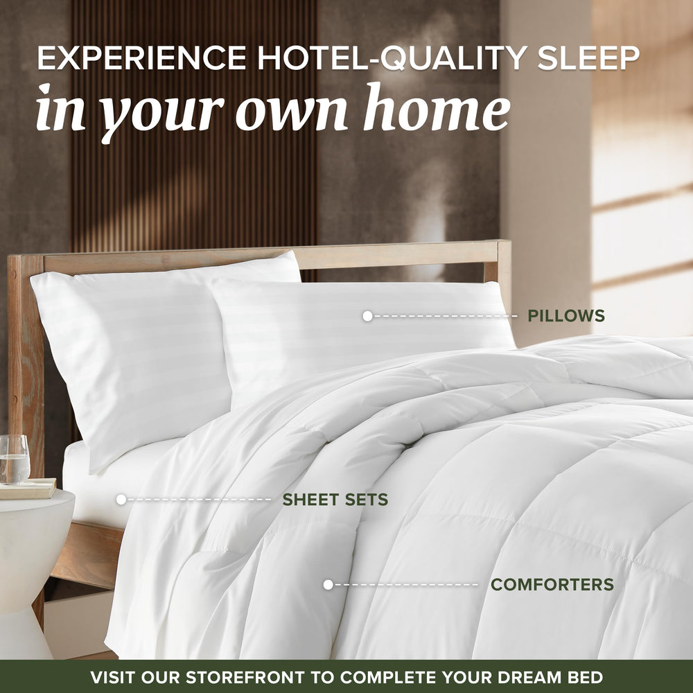 Beckham Hotel Collection lot de 4 emballage, solution complète pour plusieurs lits