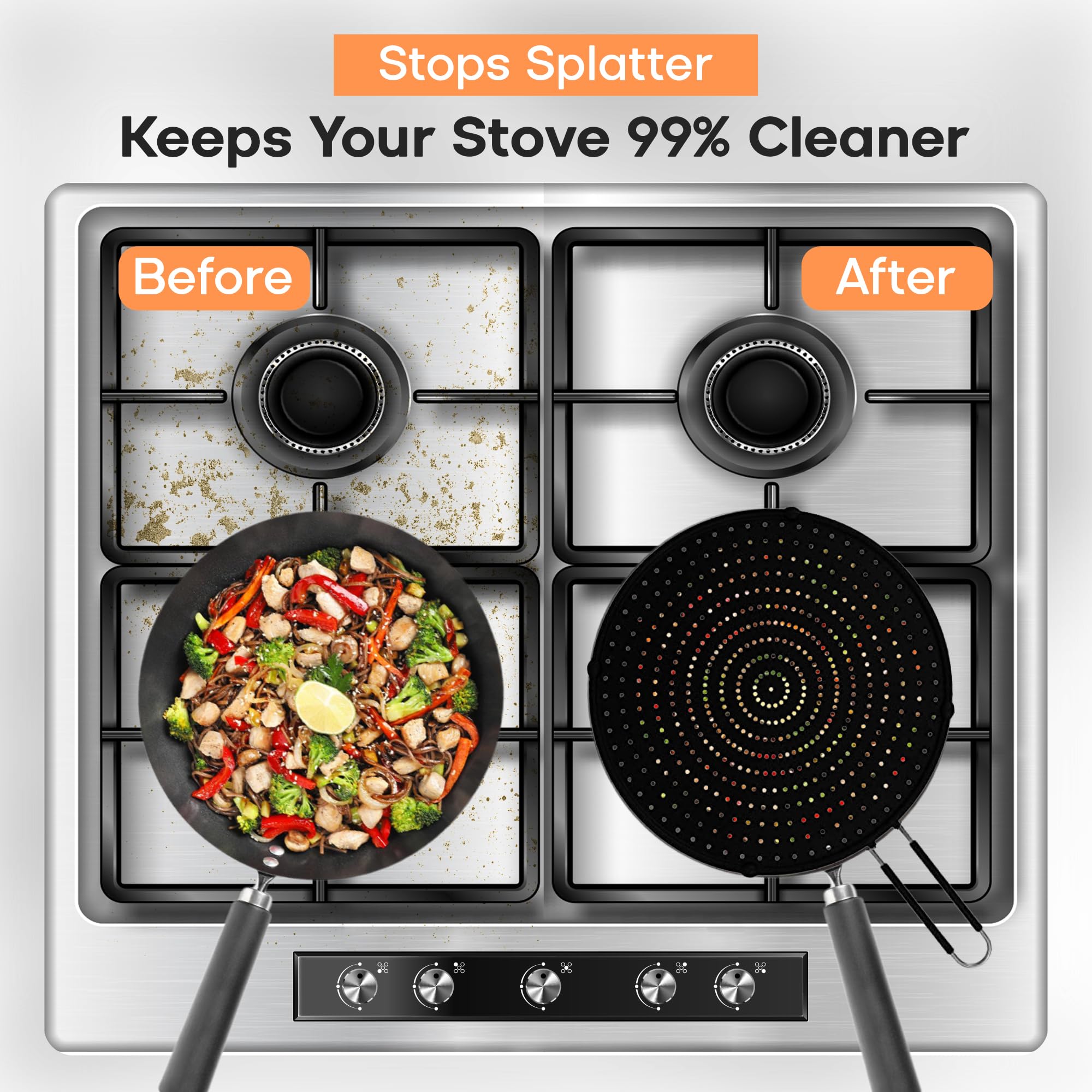 Beckon Ware gros plan sur la texture silicone montrant résistance