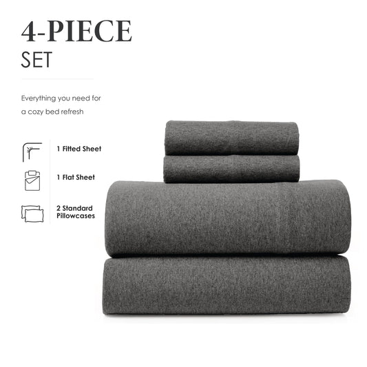 BED INC gros plan maille jersey illustrant la douceur et élasticité